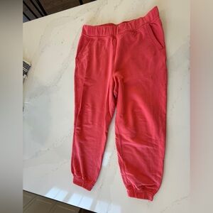 lululemon athletica Coral Pink Jogger Pants